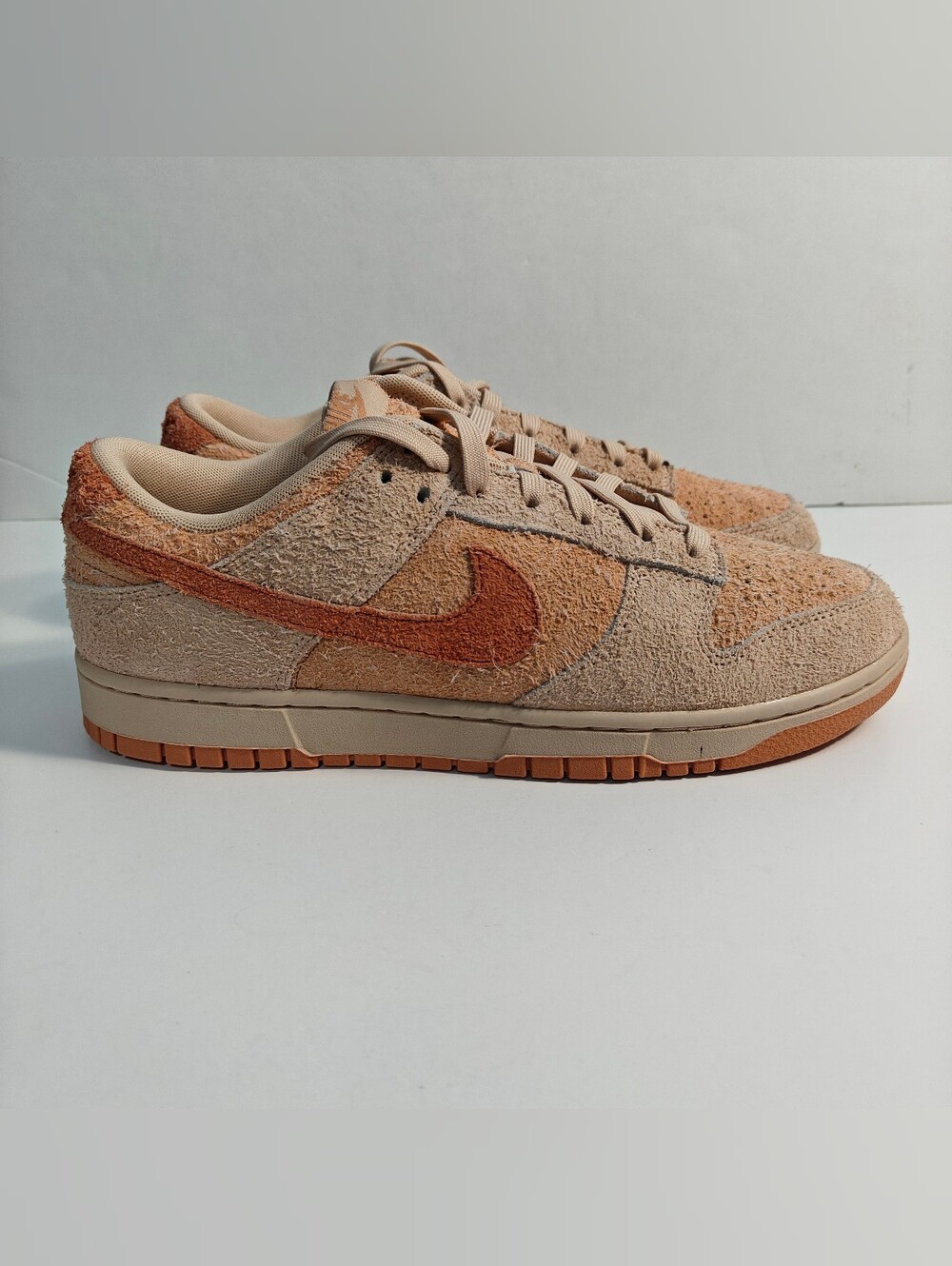Nike Dunk Low Size 11.5 Women = Size 10 Men Burnt Sunrise Suede Shoes HF5075-287